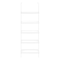 Monarch Specialties Bookshelf, Bookcase, Etagere, Ladder, 5 Tier, 72"H, Office, Bedroom, Metal, Laminate, White I 3687 - alternate 7